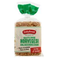 DailyBread Gallette Tipiche Norvegesi Avena, Semi di Girasole e Sesamo 190 g