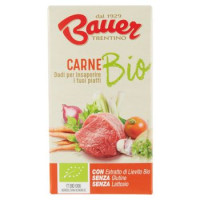 Bauer Carne Bio Dadi per insaporire i tuoi piatti 6 x 10 g