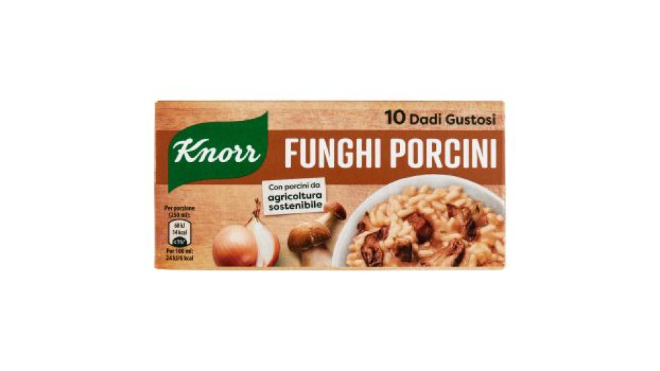 Knorr Funghi Porcini 10 Dadi 100 g