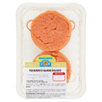 Esselunga Bio Fish burger di salmone biologico 160 g