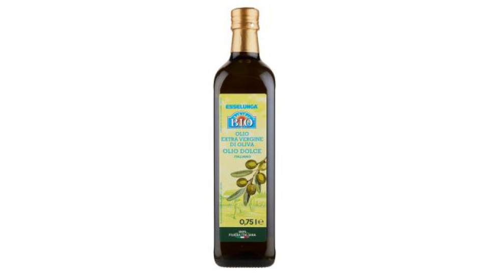 Esselunga Bio Olio extra vergine di oliva olio dolce italiano 0,75 l