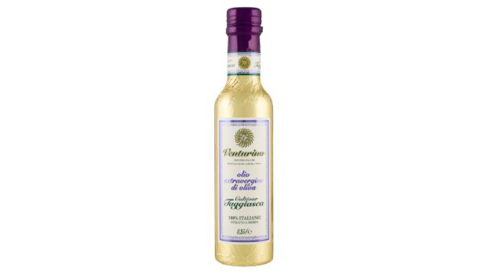 Venturino olio extravergine di oliva Cultivar Taggiasca 100% Italiano 0,25 l