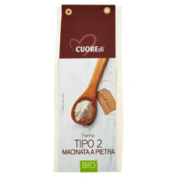 Cuore di Farina Tipo 2 Macinata a Pietra Bio 500 g