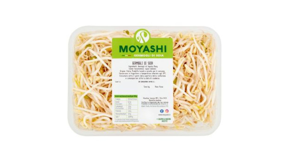 Moyashi Germogli di Soia 0,250 kg