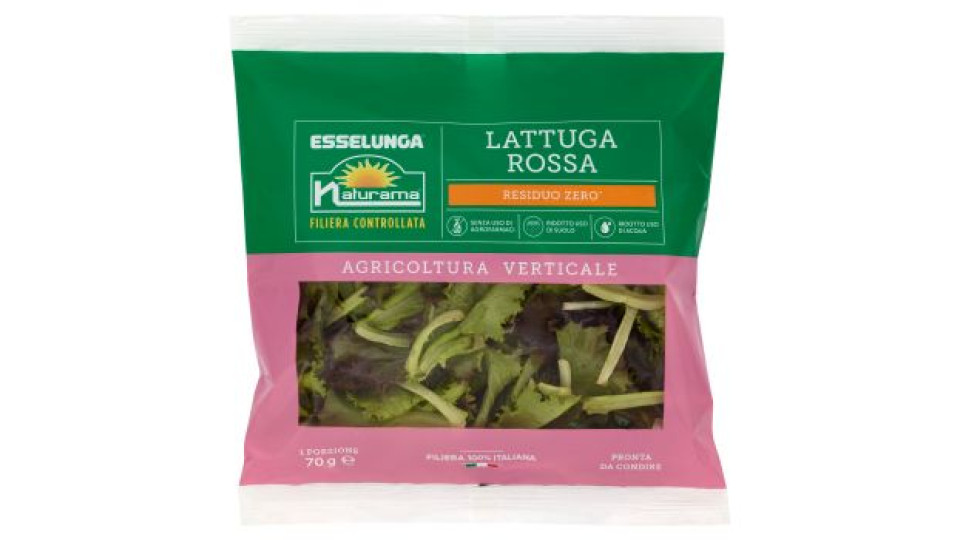 Esselunga Naturama Lattuga rossa 70 g