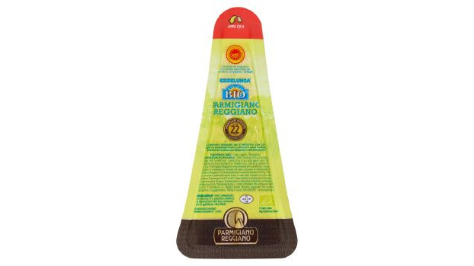 Esselunga Bio Parmigiano reggiano stagionatura oltre 22 mesi
