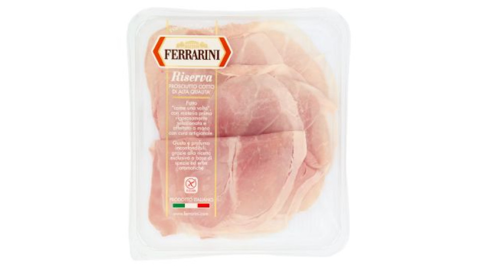 Ferrarini Riserva Prosciutto Cotto di Alta Qualità 130 g