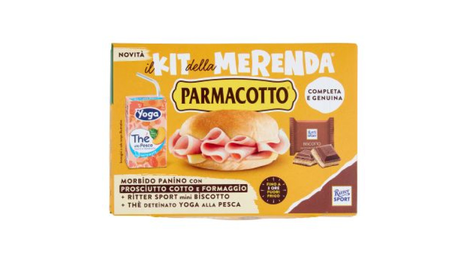 Parmacotto il Kit della Merenda Prosciutto Cotto e Formaggio