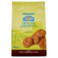 Esselunga Bio Frollini con cereali e farina integrale 300 g