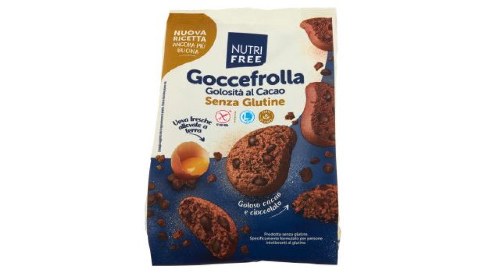 Nutrifree Goccefrolla Golosità al Cacao Senza Glutine 300 g