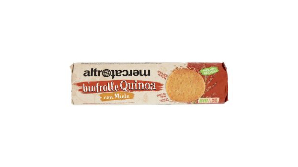 altromercato Bio biofrolle Quinoa con Miele 240 g