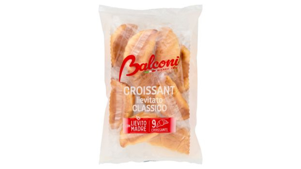 Balconi Croissant lievitato Classico 9 x 40 g