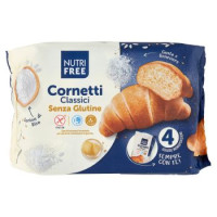 Nutrifree Cornetti Classici Senza Glutine 4 Monoporzioni 200 g
