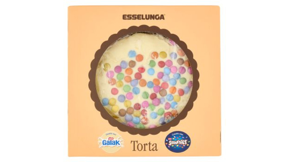 Esselunga Torta creata con Smarties Galak 300 g