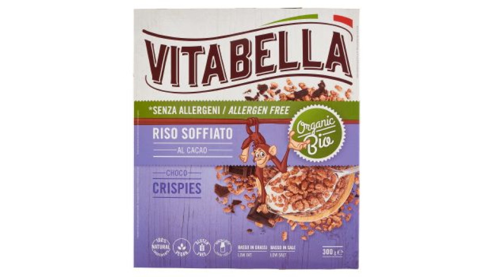 Vitabella Bio Riso Soffiato al Cacao 300 g