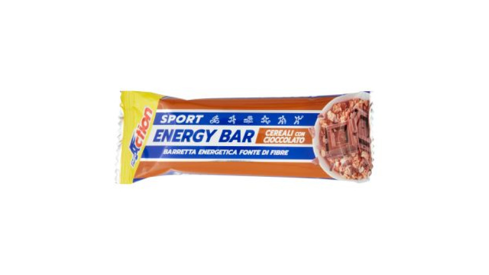 ProAction Sport Energy Bar Cereali con Cioccolato 45 g