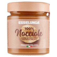 Esselunga 100% Nocciole crema di nocciole tostate e pelate 180 g