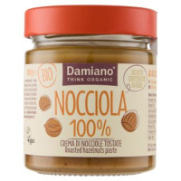 Damiano Bio Nocciola 100% Crema di Nocciole Tostate 180 g