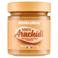 Esselunga 100% Arachidi crema di arachidi tostate 180 g