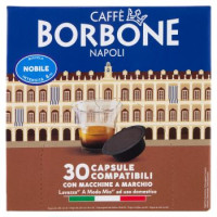 Caffè Borbone Miscela Nobile Capsule Compatibili Lavazza* A Modo Mio* ad uso domestico 30 x 7,2 g