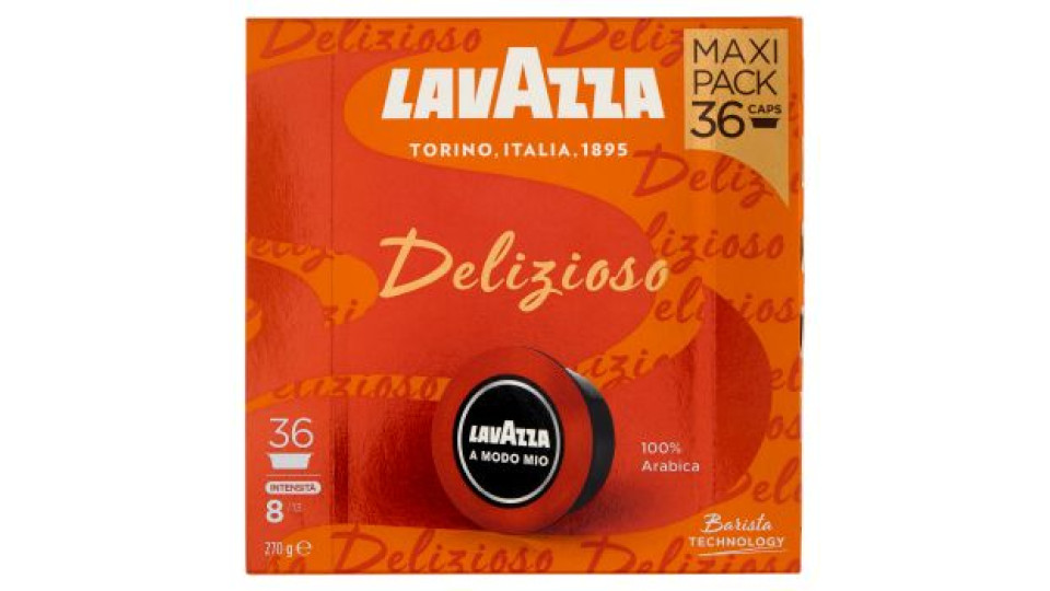 Lavazza A Modo Mio Delizioso 36 Capsule 270 g