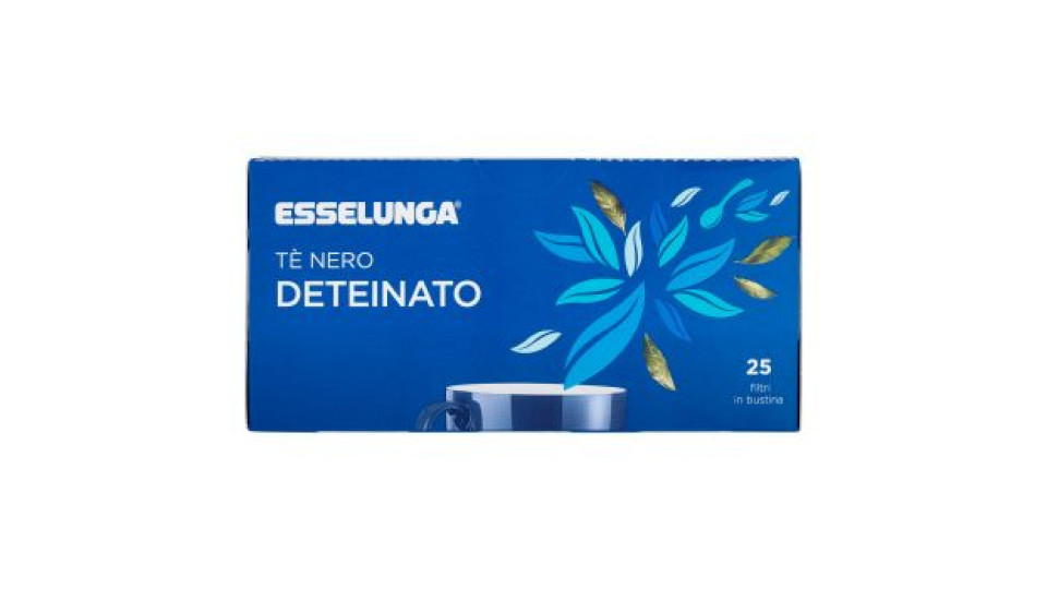 Esselunga Tè nero deteinato 25 x 2 g