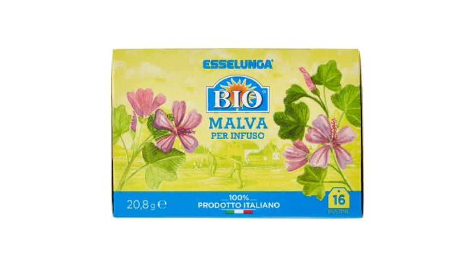 Esselunga Bio Malva per infuso 16 x 1,3 g