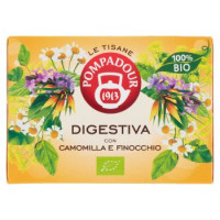 Pompadour Le Tisane Digestiva con Camomilla e Finocchio 15 x 2 g