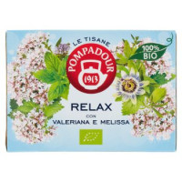 Pompadour Le Tisane Relax con Valeriana e Melissa 15 x 2 g
