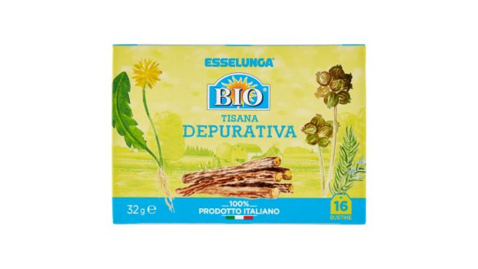 Esselunga Bio Tisana depurativa 16 x 2 g