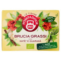 Pompadour Le Tisane Brucia Grassi con Matè* e Guaranà 15 x 2 g