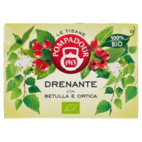 Pompadour Le Tisane Drenante con Betulla e Ortica 15 x 2 g