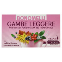 Bonomelli Gambe Leggere Tisana per Infusione 18 Filtri 36 g
