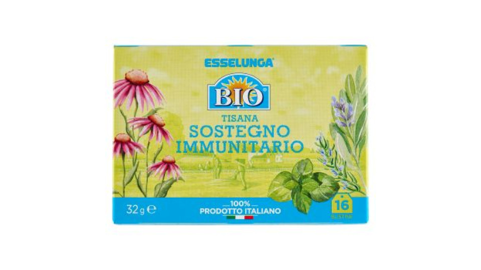 Esselunga Bio Tisana sostegno immunitario 16 x 2 g