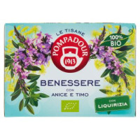 Pompadour Le Tisane Benessere con Anice e Timo 15 x 2 g