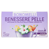 Bonomelli Benessere Pelle Tisana per Infusione 18 Filtri 36 g Azioni In