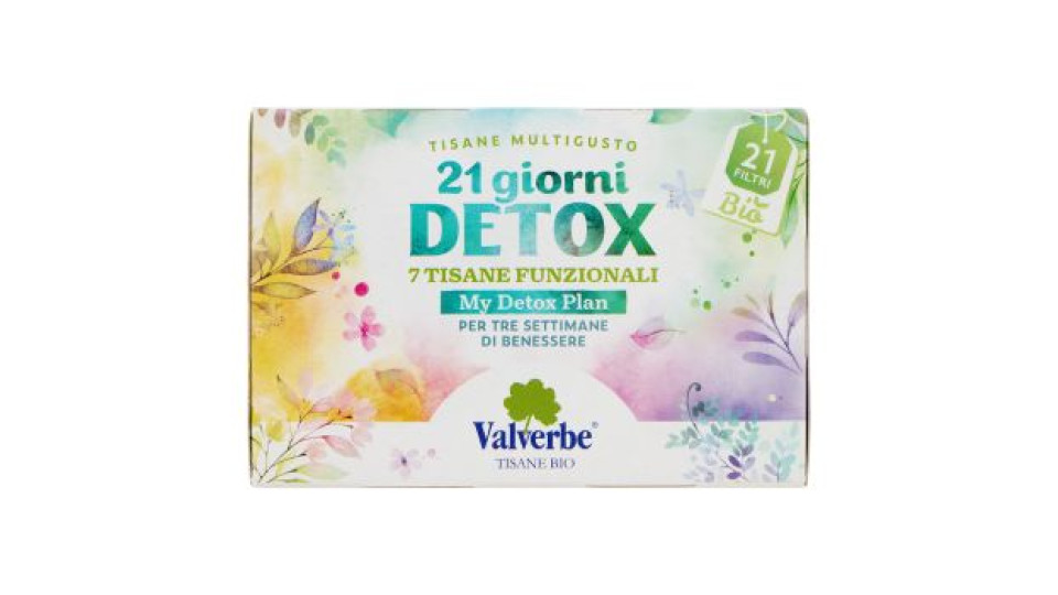 Valverbe 21 giorni Detox 21 bustine 30 g