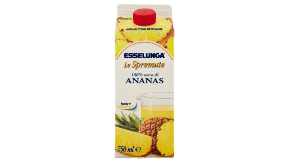 Esselunga Le spremute 100% succo di ananas 750 ml