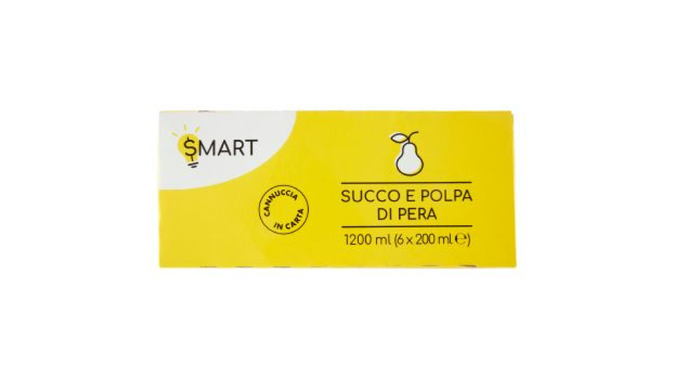 Smart Succo e polpa di pera 1 L