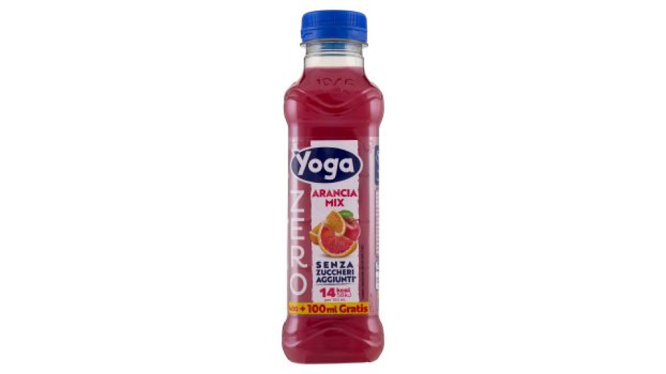 Yoga Zero Arancia Mix Senza Zuccheri Aggiunti* 500 ml