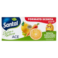 Santàl Dolce di Natura ACE Senza Zuccheri Aggiunti 6 x 200 ml
