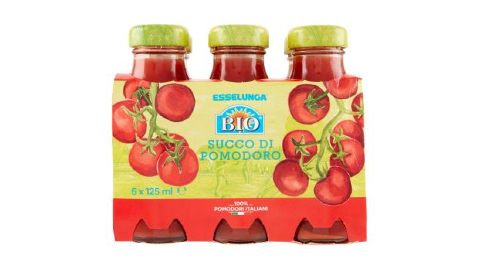 Esselunga Bio Succo di pomodoro 6 x 125 ml