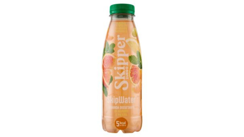 Zuegg Skipper SkipWater Bevanda Dissetante di Agrumi e Menta 500 ml