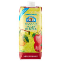 Esselunga Bio Succo e polpa di mela 750 ml