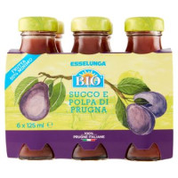 Esselunga Bio Succo e polpa di prugna 6 x 125 ml