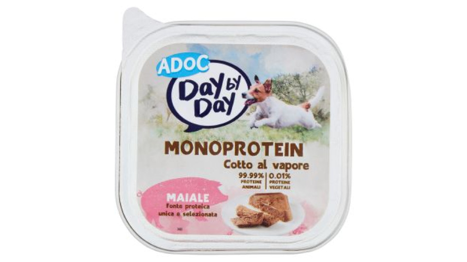 ADoC Day by Day Monoprotein Cotto al vapore Maiale 100 g