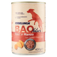 Esselunga Bao nature Paté al manzo con carote e patate dolci 400 g