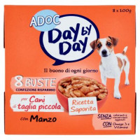 ADoC Day by Day per Cani di taglia piccola con Manzo 8 x 100 g