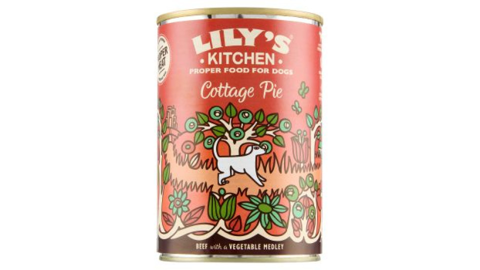 LILY'S KITCHEN Cottage Pie Beef with a Vegetable Medley 400 g