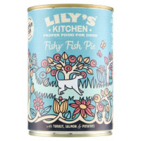 LILY'S KITCHEN Fishy Fish Pie with Turkey, Salmon & Potatoes 400 g
